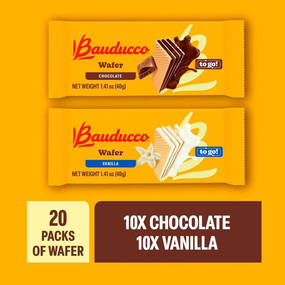 Chocolate & Vanilla Wafers (20 CT)