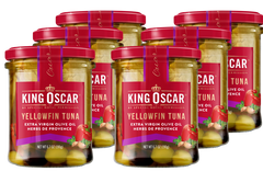 Yellowfin Tuna Fillets in EVOO with Herb De Provence (6 Pack)