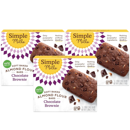 Chocolate Brownie Soft Baked Bars (3 Pack)