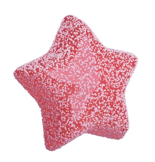 Pink Pineapple Sour Stars (6 Pack)