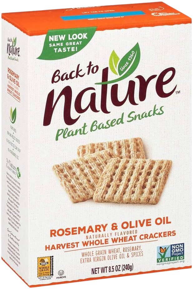 Rosemary Olive Oil Whole Wheat Crackers