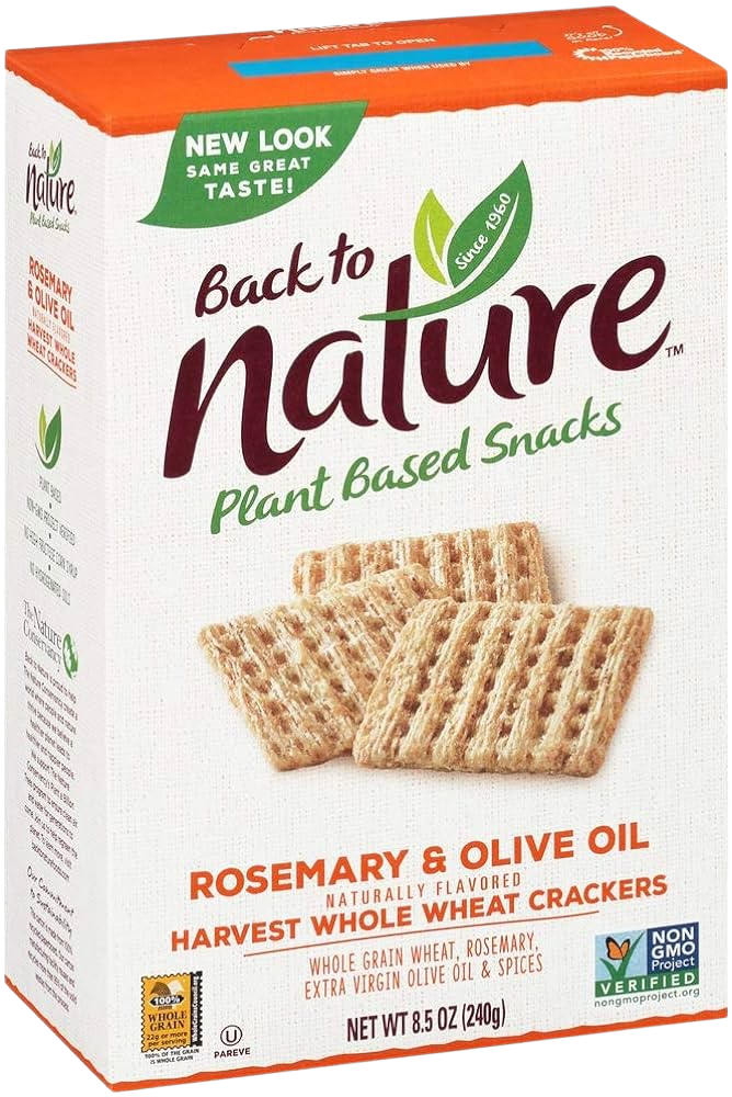 Rosemary Olive Oil Whole Wheat Crackers