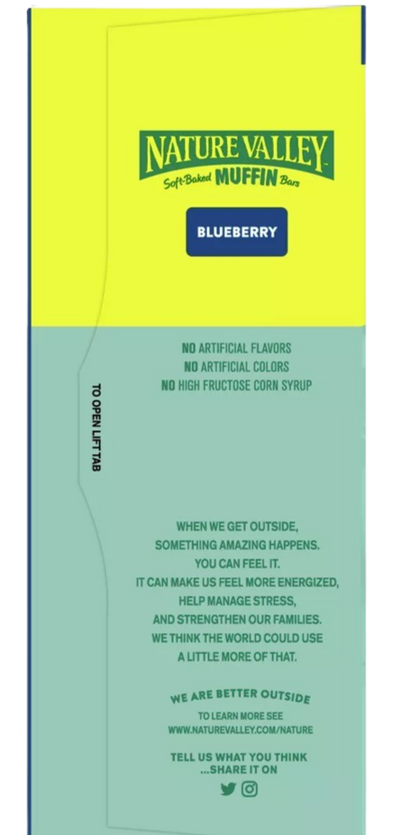 Blueberry Soft-baked Muffin Bars (10 CT)