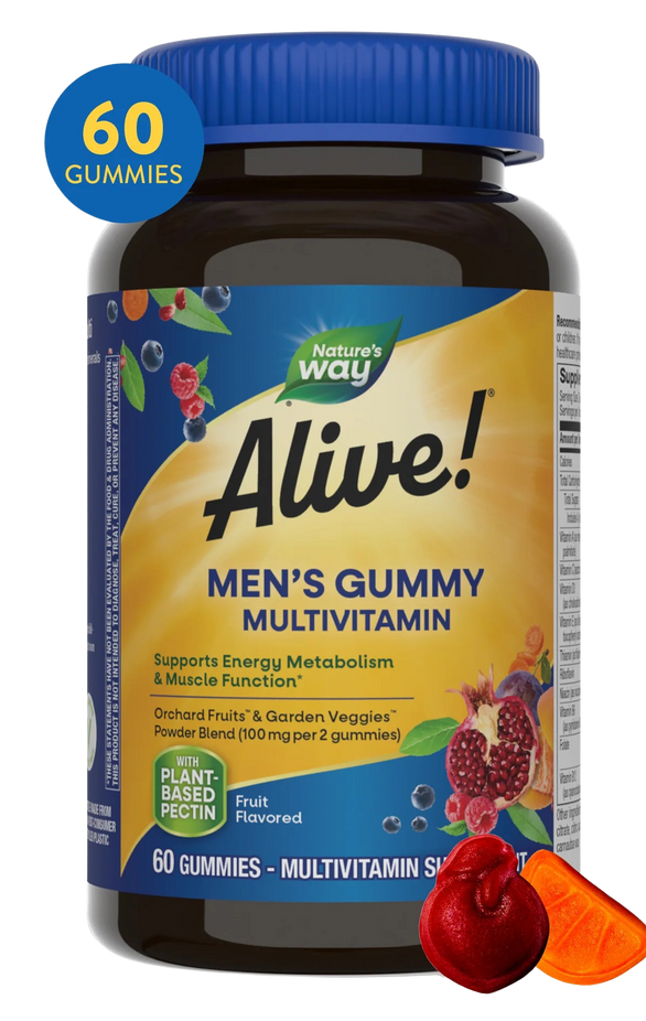 Alive! Men's Gummy Multivitamins