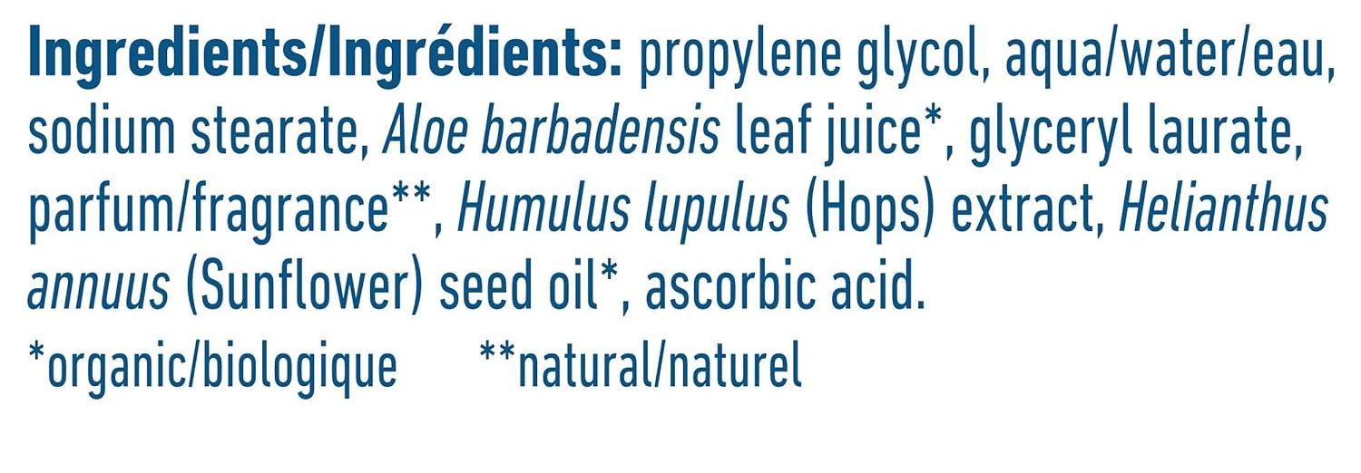 Long-Lasting Aluminum-Free Natural Deodorant for Women, Lemongrass