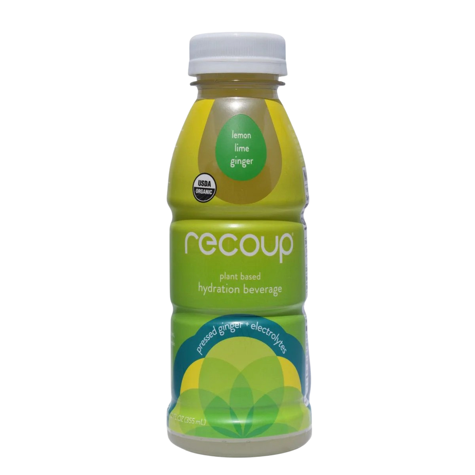 Organic Lemon - Lime - Ginger - Hydration Beverage (12 Pack)