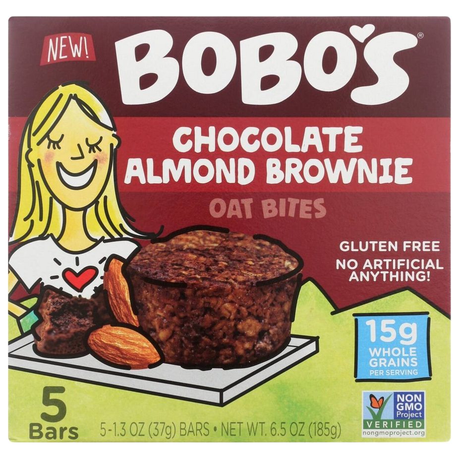 Chocolate Almond Brownie Oat Bites