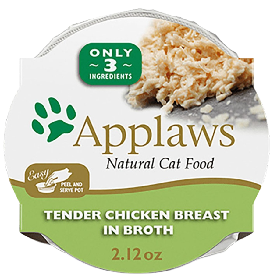Tender Chicken Breast in Broth Cat Food