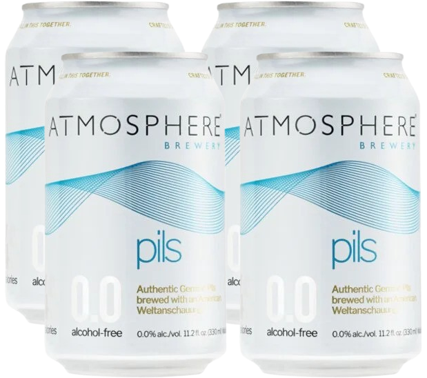 Non-Alcoholic Pilsner 0.0 ABV (4 Pack)