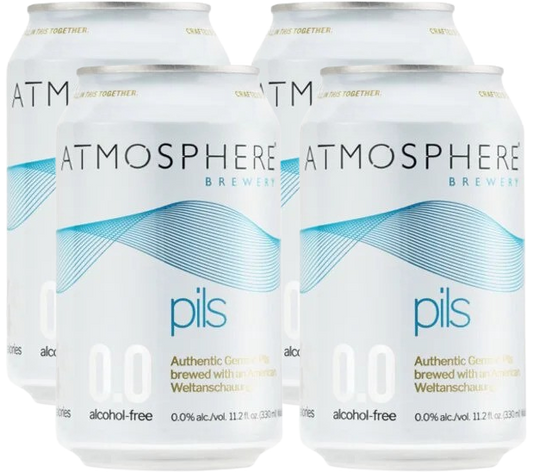 Non-Alcoholic Pilsner 0.0 ABV (4 Pack)