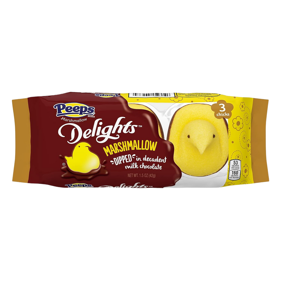 Yellow Chicks Dipped in Milk Chocolate (24 Pack)