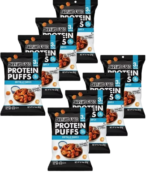 Buffalo Ranch Protein Puffs (8 Pack)