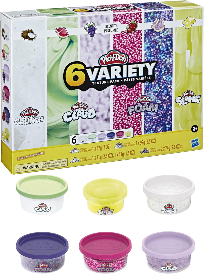 6 Variety Texture Pack Scented