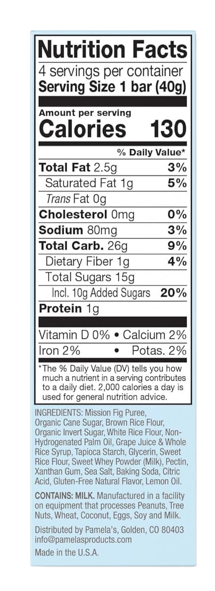 Big Fig Bars (4 CT)