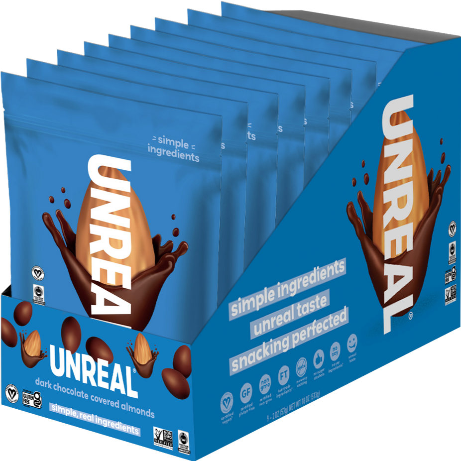 Dark Chocolate Almonds (9 Pack)