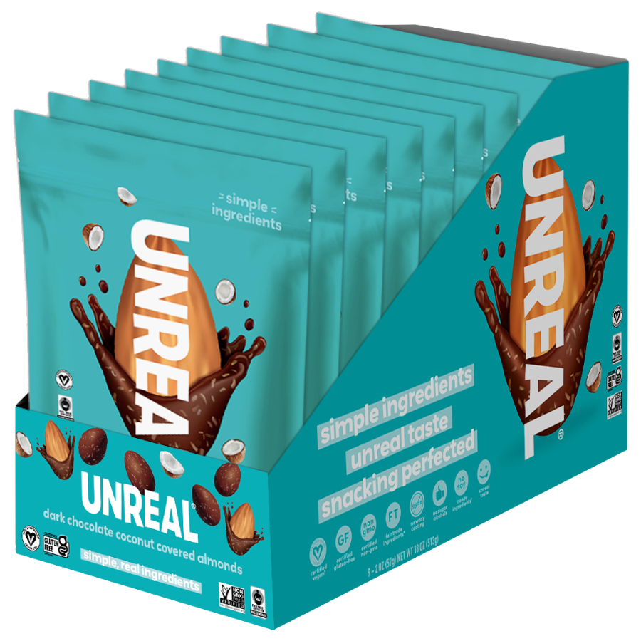 Dark Chocolate Coconut Almonds (9 Pack)