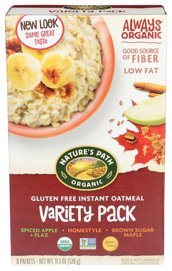 Variety Pack Hot Oatmeal Cereal