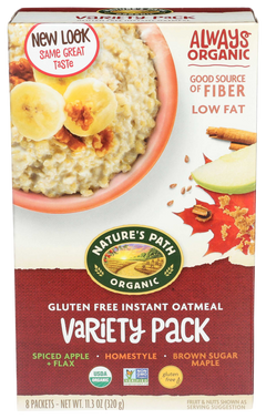 Variety Pack Hot Oatmeal Cereal