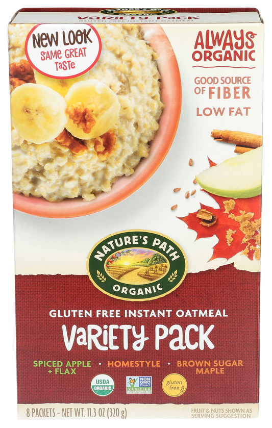 Variety Pack Hot Oatmeal Cereal