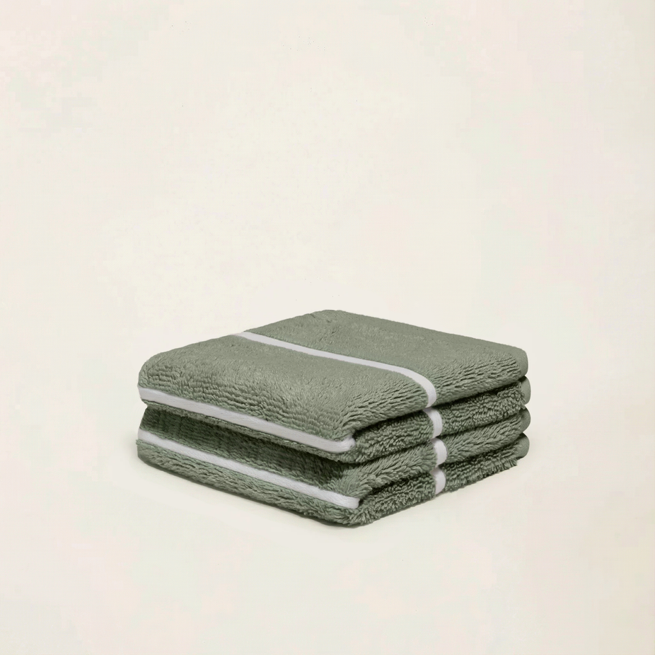 Deia Australian Cotton Washcloths (Set of 4)