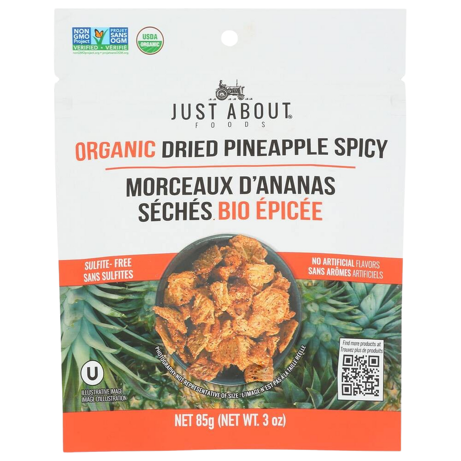 Organic Dried Fruit Pineapple Spicy