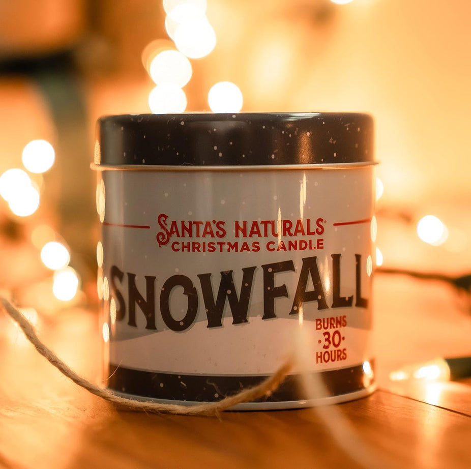 Mini Snowfall Candle