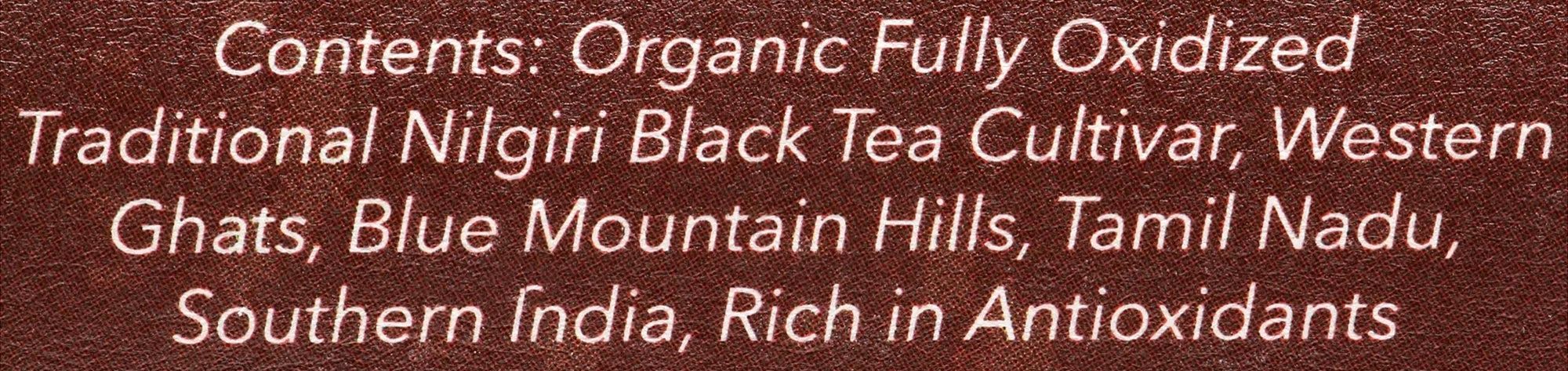 Organic Grand Crimson English Tea