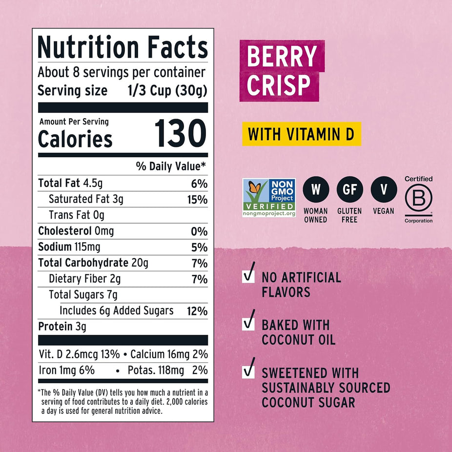 Berry Crisp Ancient Grain Granola