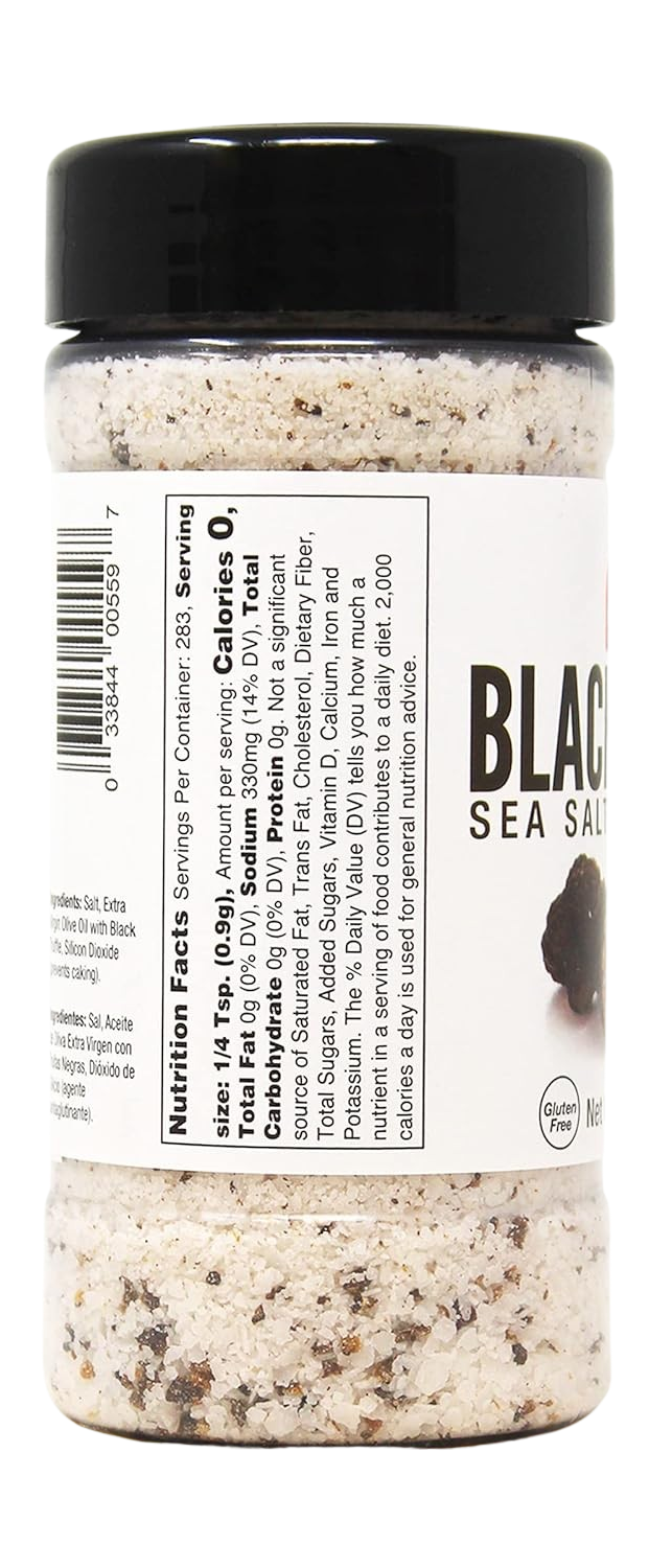 Black Truffle Sea Salt