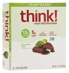 Plant Based Chocolate Mint Bars (10 CT)