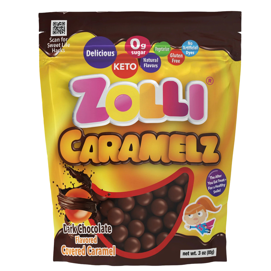 Zero Sugar Dark Chocolate Caramelz