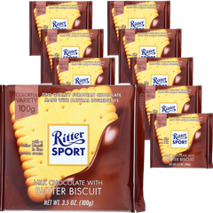 Milk Chocolate with Butter Biscuit Bar (11 Pack)