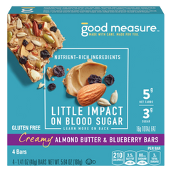 Creamy Almond Butter & Blueberry Bars (4 CT)