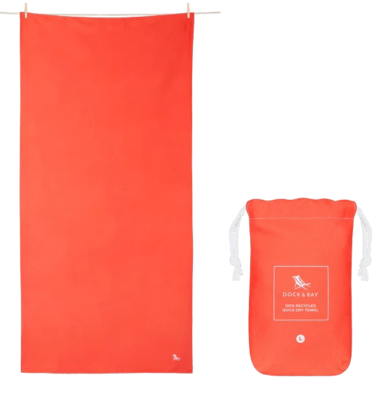 Fitness Towel Uluru Red