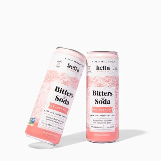 Grapefruit Bitter Soda (4 Pack)