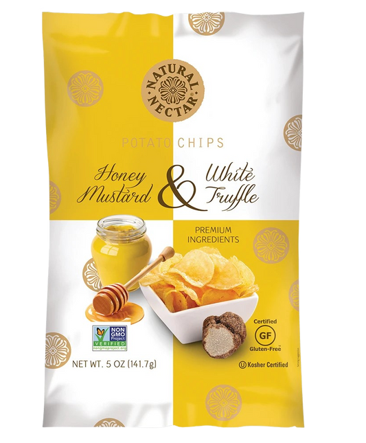 Honey Mustard and White Truffle Potato Chips