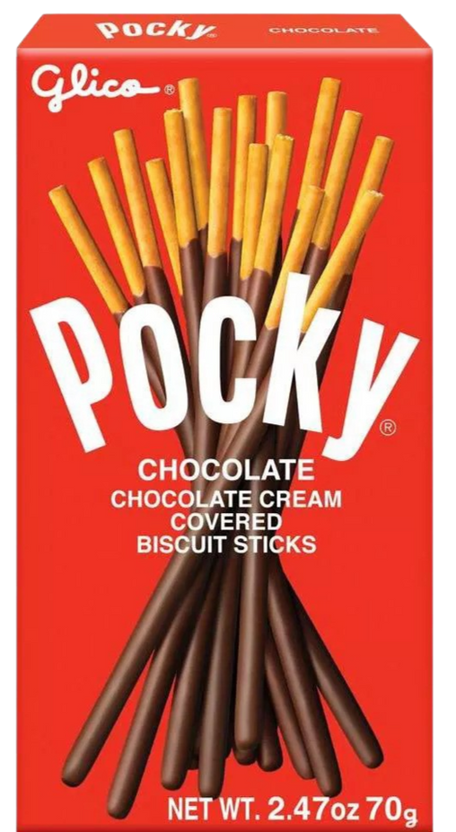 Pocky Chocolate Cream Biscuit Sticks (3 Pack)