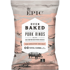 Oven-Baked Pink Himalayan and Sea Salt Pork Rinds