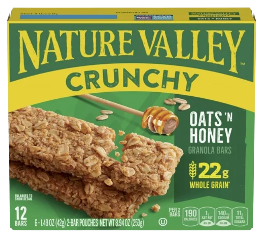 Granola Bars Oat & Honey (12 CT)