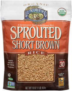 Organic Sprouted Short Brown Rice