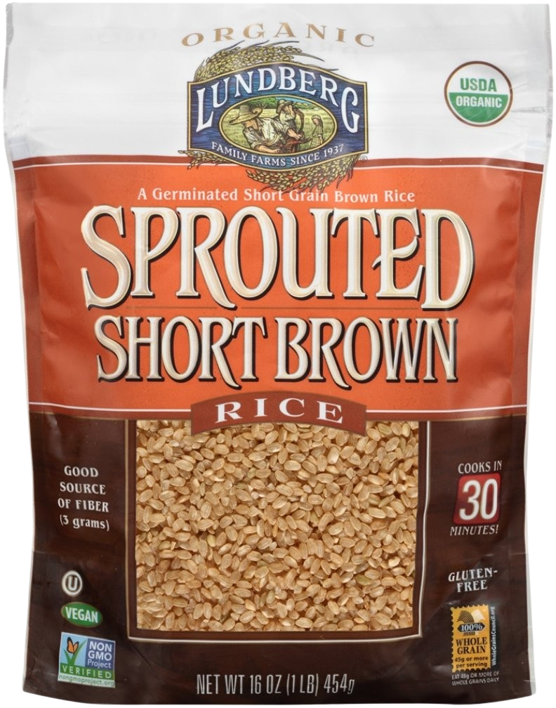 Organic Sprouted Short Brown Rice