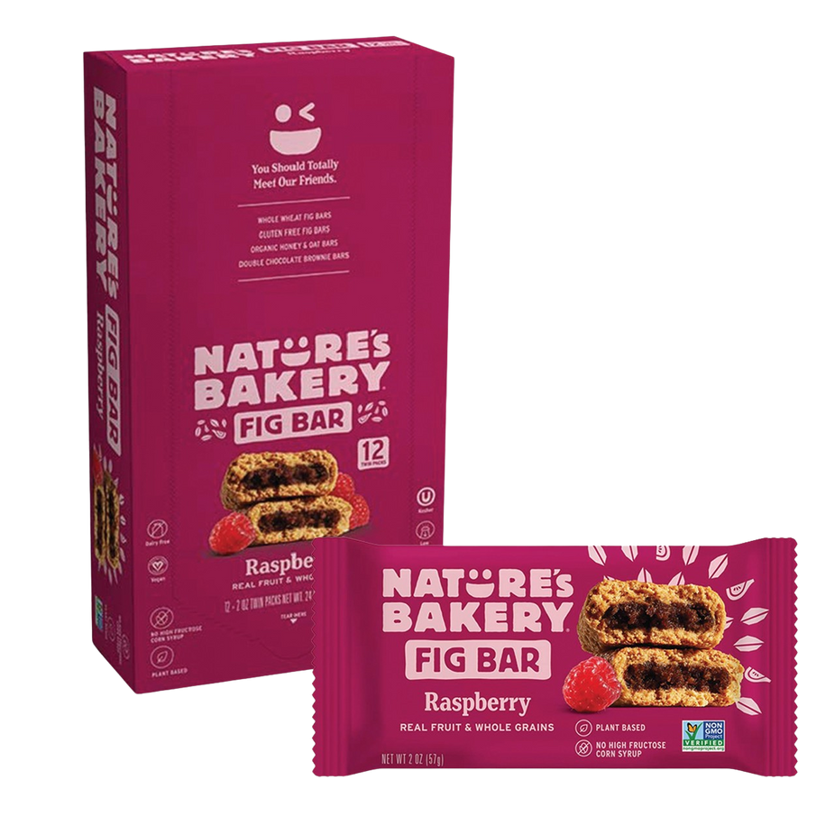 Whole Wheat Raspberry Fig Bar (12 CT)