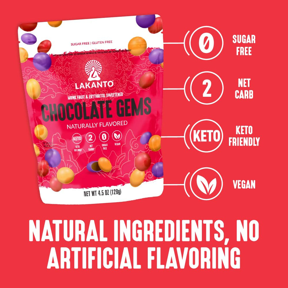 Lakanto Chocolate Gems