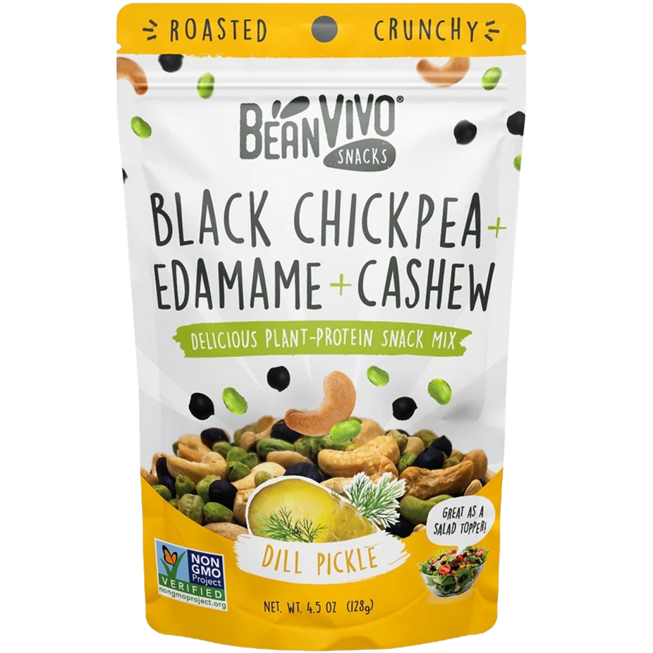 Dried Edamame, Roasted Cashew and Chickpeas - Dill Pickle