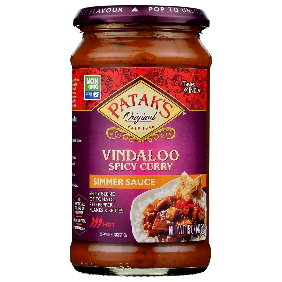 Vindaloo Spicy Curry Simmer Sauce