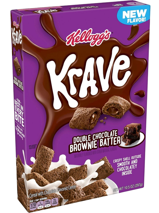 Krave - Double Chocolate Brownie Batter Cereal