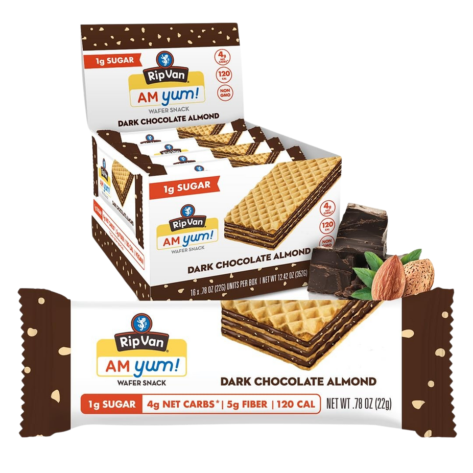 Am Yum Chocolate Almond Wafer (16 CT)