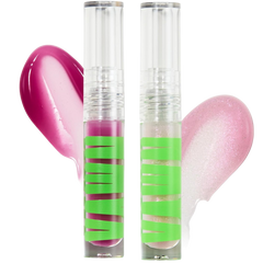 Lip Gloss Duo for Kids - Crystal Ball & Purple Gem