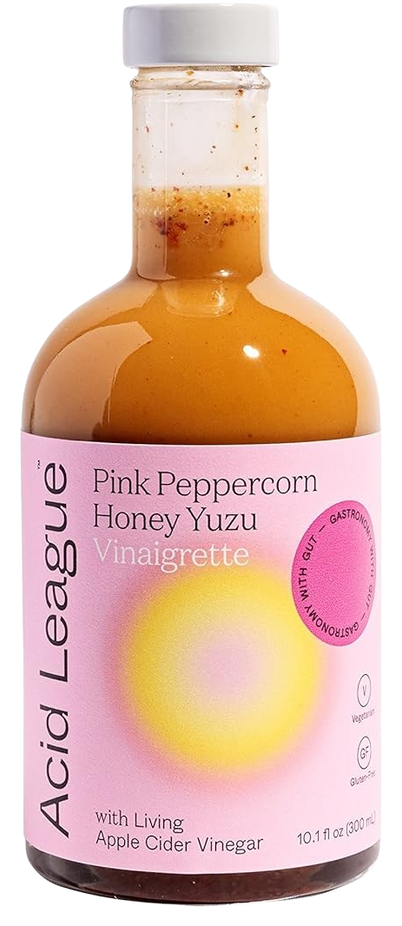Pink Peppercorn Honey Yuzu Vinaigrette