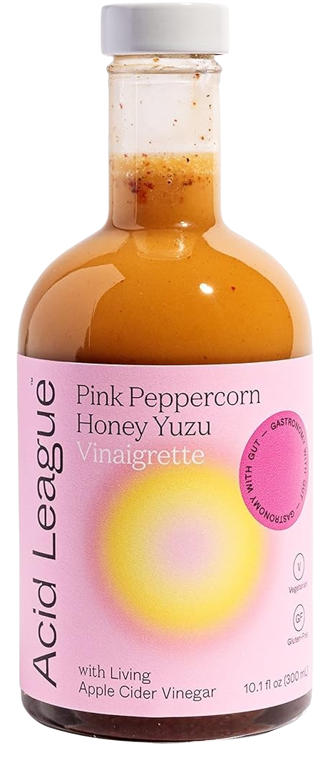 Pink Peppercorn Honey Yuzu Vinaigrette